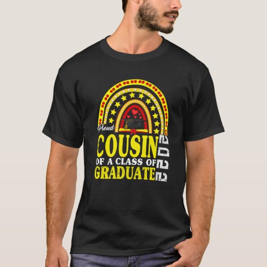 2022誇りを持った年の2022年の研究科のいとこ Tシャツ (正面)