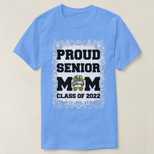 2022誇りを持った年夏花の漂白シニアマクラス Tシャツ (デザイン正面)