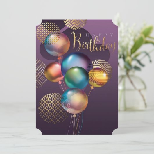 2022誕生日カード, 招待状 (スタンド正面)