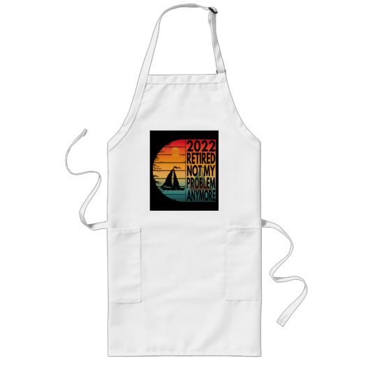 2022退職したはもう私の問題ではない ロングエプロン (正面)