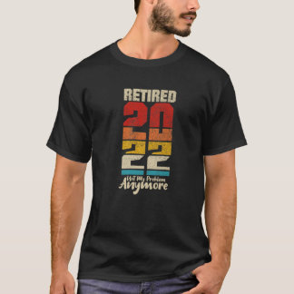2022退職したは問題ではなくなっおもしろいたヴィンテージ Tシャツ