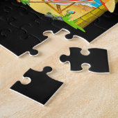 2022退職した年からおもしろい退職したビーチ ジグソーパズル (側面)