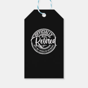 2022退職した年の正式な問題はもう私の問題ではない ギフトタグ