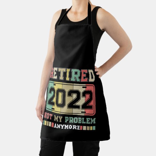 2022退職した年はもう私の問題ではない退職 エプロン (インサイチュ)