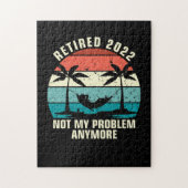2022退職した年はもう私の問題ではない退職 ジグソーパズル (縦)