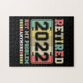 2022退職した年はもう私の問題ではない退職 ジグソーパズル (横)