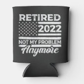 2022退職した年はもう私の問題ではない退職 缶クーラー (正面)