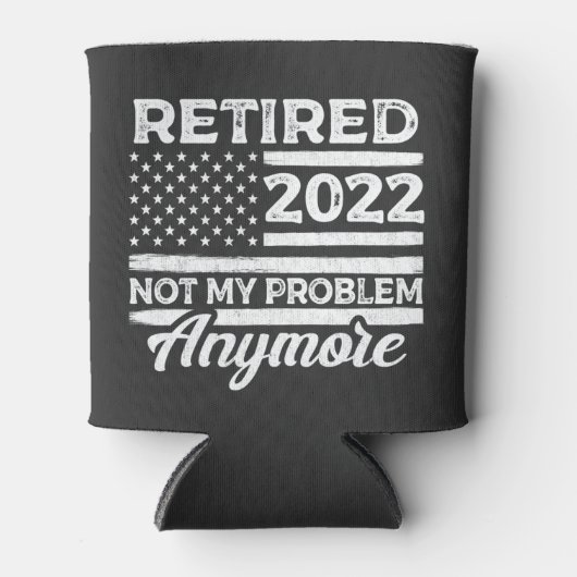 2022退職した年はもう私の問題ではない退職 缶クーラー (正面)