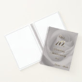 2022錫結婚の10周年記念ゲストブック ノートブック (内部)