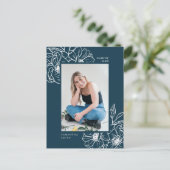 2022青フローラ緑エレガント色フォトグラード 案内ポストカード (スタンド正面)