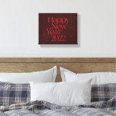 2022鮮やか年エレガントカッコいい初デザイン キャンバスプリント (インサイチュ (寝室))
