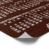 2022 カレンダー（新しいバージョンの説明を参照） ポスター (角)