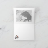 2022 クリスマスの馬たち ver2 カード (内部)