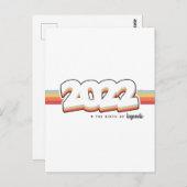 2022 伝説の誕生 ポストカード (正面/裏面)