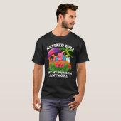2022 退職したNot My Problemもうおもしろいビーチ Tシャツ (正面フル)