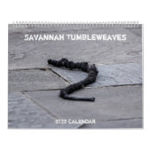 2022 11x14 Savannah Tumbleavesカレンダー カレンダー (カバー)