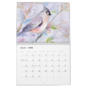 2022 2ページ（中）白 カレンダー (3月 2026)