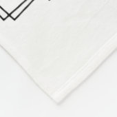 2022-2023年の卒業式 フリースブランケット (角)