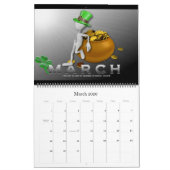 2022 3Dピープカレンダー(引用文付き) カレンダー (3月 2026)