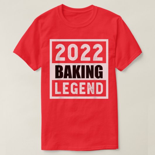 2022 Baking Legend Gift Tシャツ (デザイン正面)