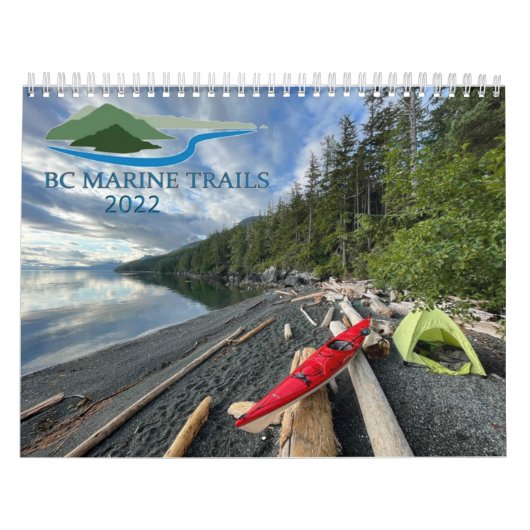 2022 BC Marine Trailsカレンダー カレンダー (カバー)