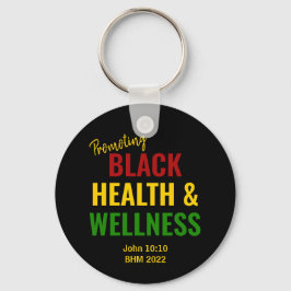 2022 Black History Month Health & Wellness キーホルダー