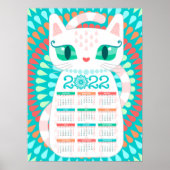 2022 Booshie Cat Calendar Poster ポスター (正面)