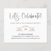 2022 BUDGETハロー大学院モダン招待状 チラシ (裏面)