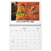 2022 Calendar: Edna Sparklebreight's Life Lessons! カレンダー (3月 2027)
