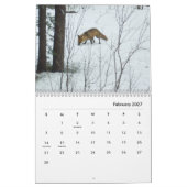 2022 Calendar Nature in Winter  カレンダー (2月 2027)