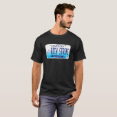 2022 Derby Winner Rich Strike LicenseプレートGraphi Tシャツ (正面フル)