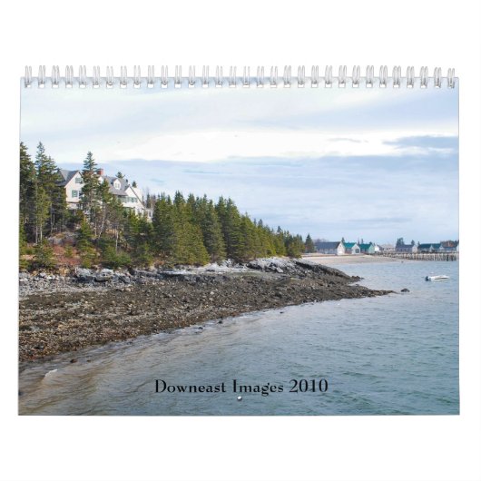 2022 Downeast Imagesカレンダー – 4 カレンダー (カバー)