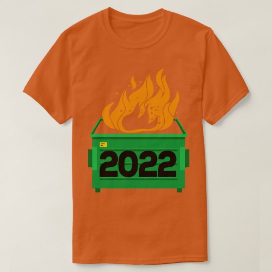 2022 Dumpsterすべてを吸発火 Tシャツ (デザイン正面)