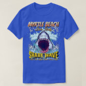 2022 FALL MYRTLE BEACH BIKE RALLY SHARK WAVE ART O Tシャツ (デザイン正面)