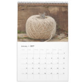 2022 George the mouse calendar カレンダー (1月 2027)