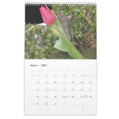 2022 George the mouse calendar カレンダー (3月 2027)