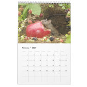2022 George the mouse calendar カレンダー (2月 2027)