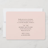 2022 GRADパーティーモダンレターオーバレイピンク サンキューカード (裏面)