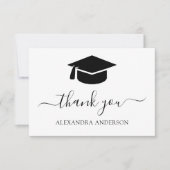 2022 Graduation Thank You白黒 サンキューカード (正面)
