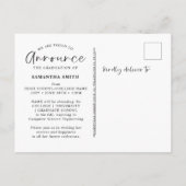 2022 Hello大学院スクリプモダント3フォトグラード 案内ポストカード (裏面)