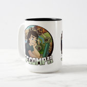 2022 IFComp 2音大コーヒーマグ ツートーンマグカップ (正面左)