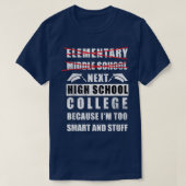 2022 Junior High Graduation Funny Middle School Gr Tシャツ (デザイン正面)