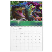 2022 KIDS DINOSALE WALL CALENDAR:アドベント カレンダー (2月 2027)
