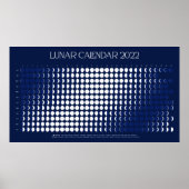 2022 Lunar Cycle Print, Value Poster Paper (Matte) ポスター (正面)