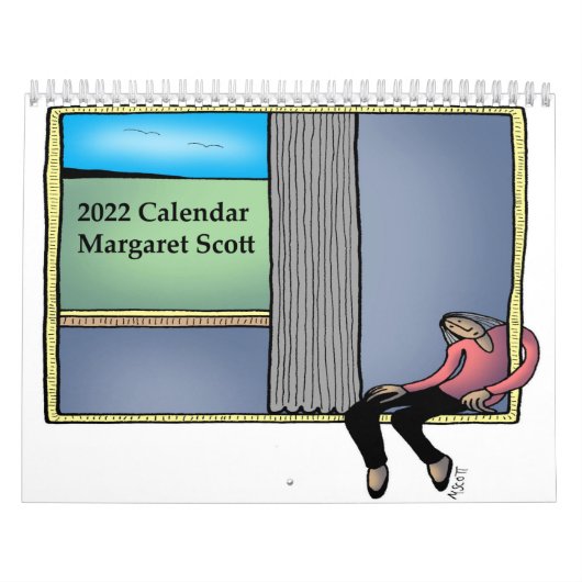 2022 Margaret Scottカレンダー カレンダー (カバー)