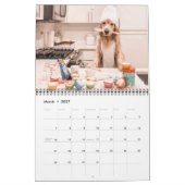 2022 ParkerPupカレンダー カレンダー (3月 2027)