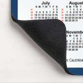 2022 Police Box Blue 52 Weekカレンダー(Janz) マウスパッド (コーナー)