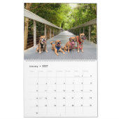 2022 Puggleカレンダー カレンダー (1月 2027)