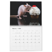 2022 Rats of the Rodent Reader Calendar  カレンダー (2月 2026)