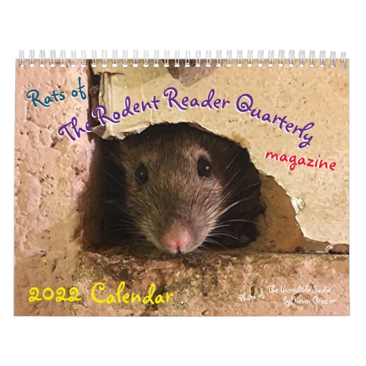 2022 Rats of the Rodent Reader Calendar  カレンダー (カバー)
